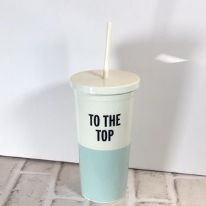 Kate spade plastic tumbler